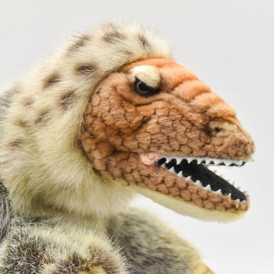 BH7755 ユウティラヌス ハンドパペット HANSA　ゆうてぃらぬす 恐竜 きょうりゅう リアル | HANSA（ぬいぐるみ） | 03