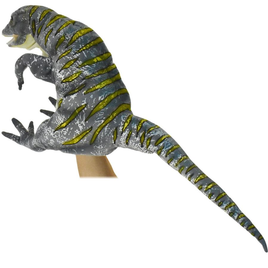 ギガノトサウルス ハンドパペット 恐竜 きょうりゅう リアル HANSA ハンサ 7756 動物 置物 インテリア プレゼント｜dearbear｜03