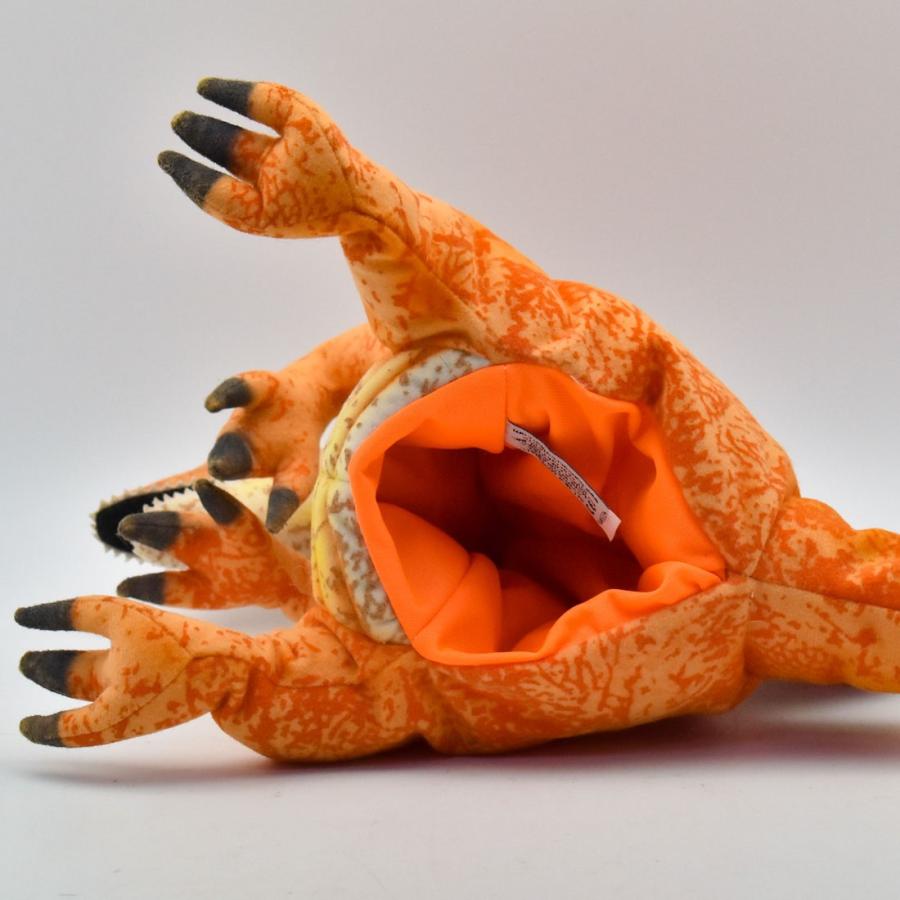 HANSA（ぬいぐるみ） BH7760 スピノサウルス オレンジ ハンド