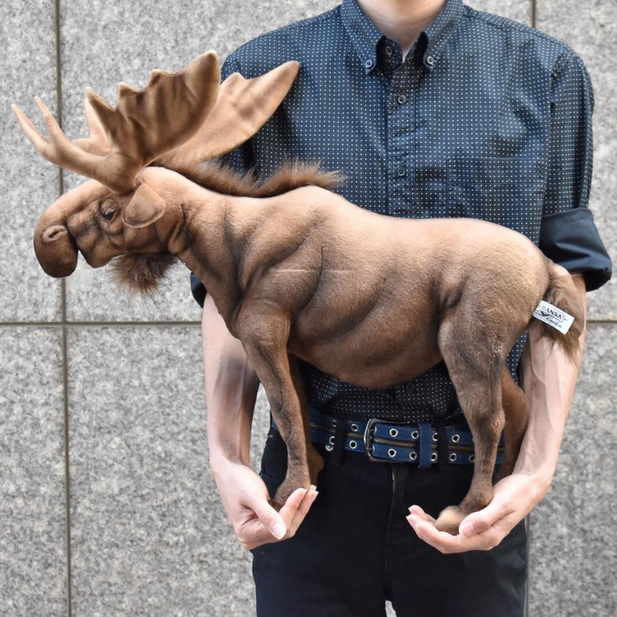 BH7794 ヘラジカ HANSA　箆鹿 へらじか しか ぬいぐるみ リアル | HANSA（ぬいぐるみ） | 09