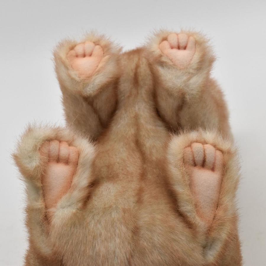 BH7797 ウサギ クリーム HANSA　うさぎ 兎 ぬいぐるみ リアル | HANSA（ぬいぐるみ） | 06