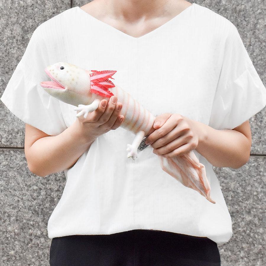 BH7802 ウーパールーパー HANSA　うーぱーるーぱー ぬいぐるみ リアル | HANSA（ぬいぐるみ） | 07