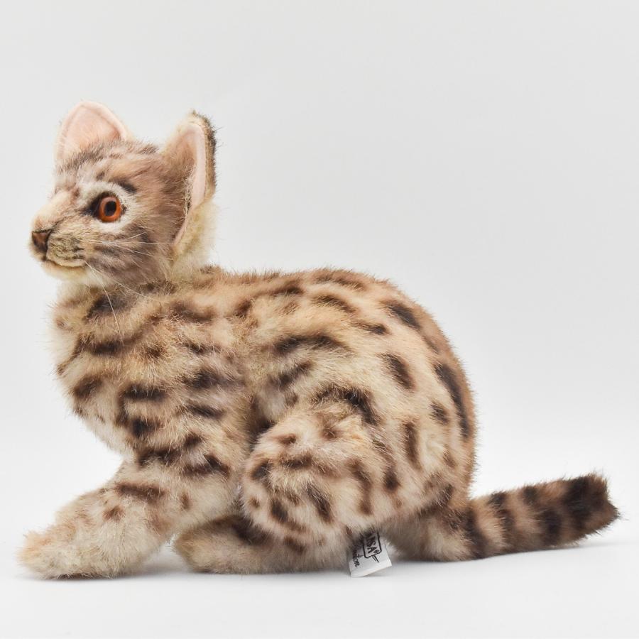 BH7844 ベンガルヤマネコ HANSA　べんがるやまねこ ネコ 猫 ぬいぐるみ リアル | HANSA（ぬいぐるみ） | 01