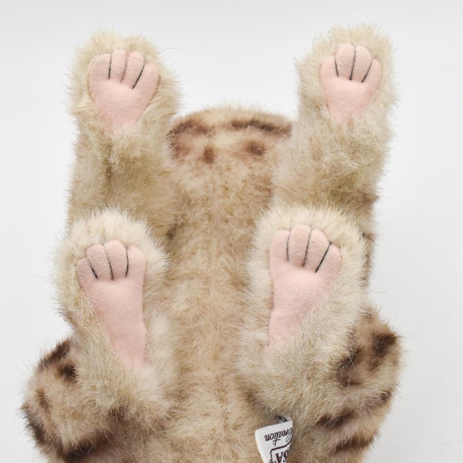BH7844 ベンガルヤマネコ HANSA　べんがるやまねこ ネコ 猫 ぬいぐるみ リアル | HANSA（ぬいぐるみ） | 05