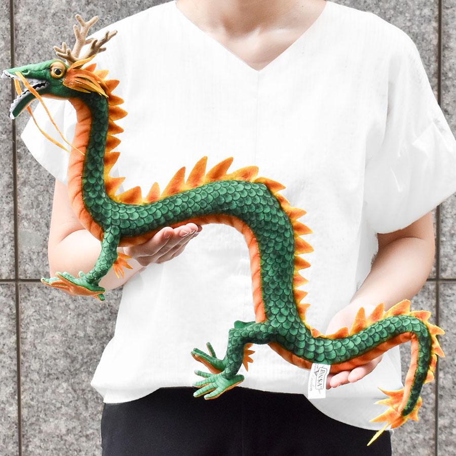 HANSA（ぬいぐるみ） BH7898 ドラゴン グリーン HANSA どらごん