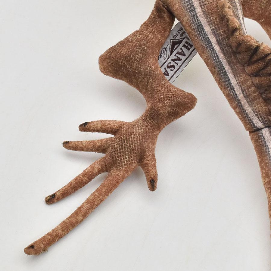 BH8037 ブラウンバシリスク HANSA　ばじりすく 茶色 ぬいぐるみ リアル | HANSA（ぬいぐるみ） | 06