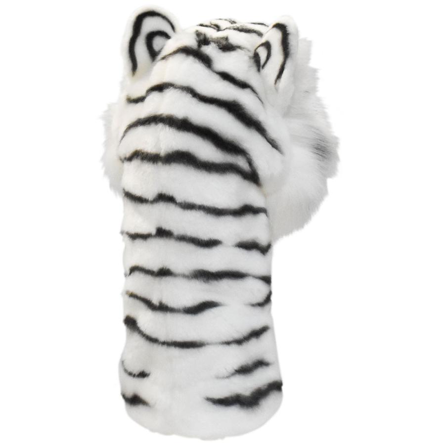 BH8107 ゴルフ ヘッドカバー ドライバー ホワイトタイガー HANSA　ほわいとたいがー とら トラ 虎 しろ 白 リアル | HANSA（ぬいぐるみ） | 02