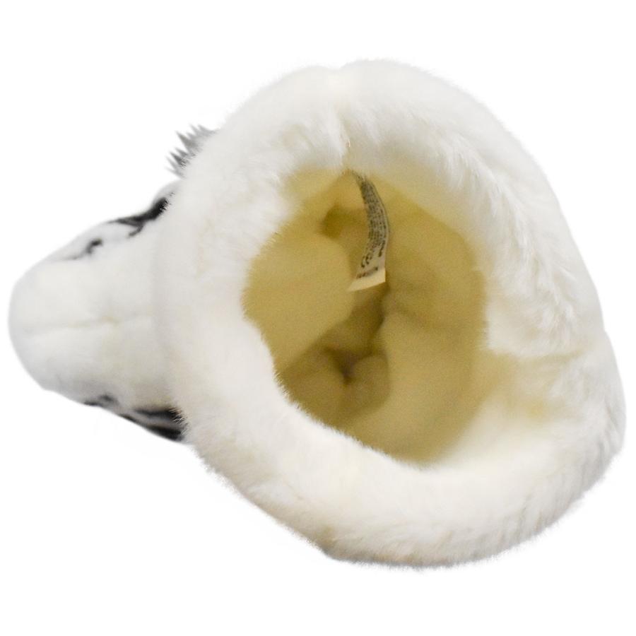 BH8107 ゴルフ ヘッドカバー ドライバー ホワイトタイガー HANSA　ほわいとたいがー とら トラ 虎 しろ 白 リアル | HANSA（ぬいぐるみ） | 05