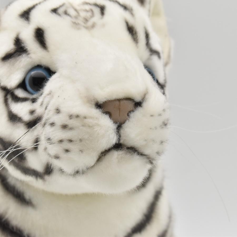 BH8109 ゴルフ ヘッドカバー フェアウェイウッド ホワイトタイガー 仔 HANSA　ほわいとたいがー とら トラ 虎 しろ 白 リアル | HANSA（ぬいぐるみ） | 05