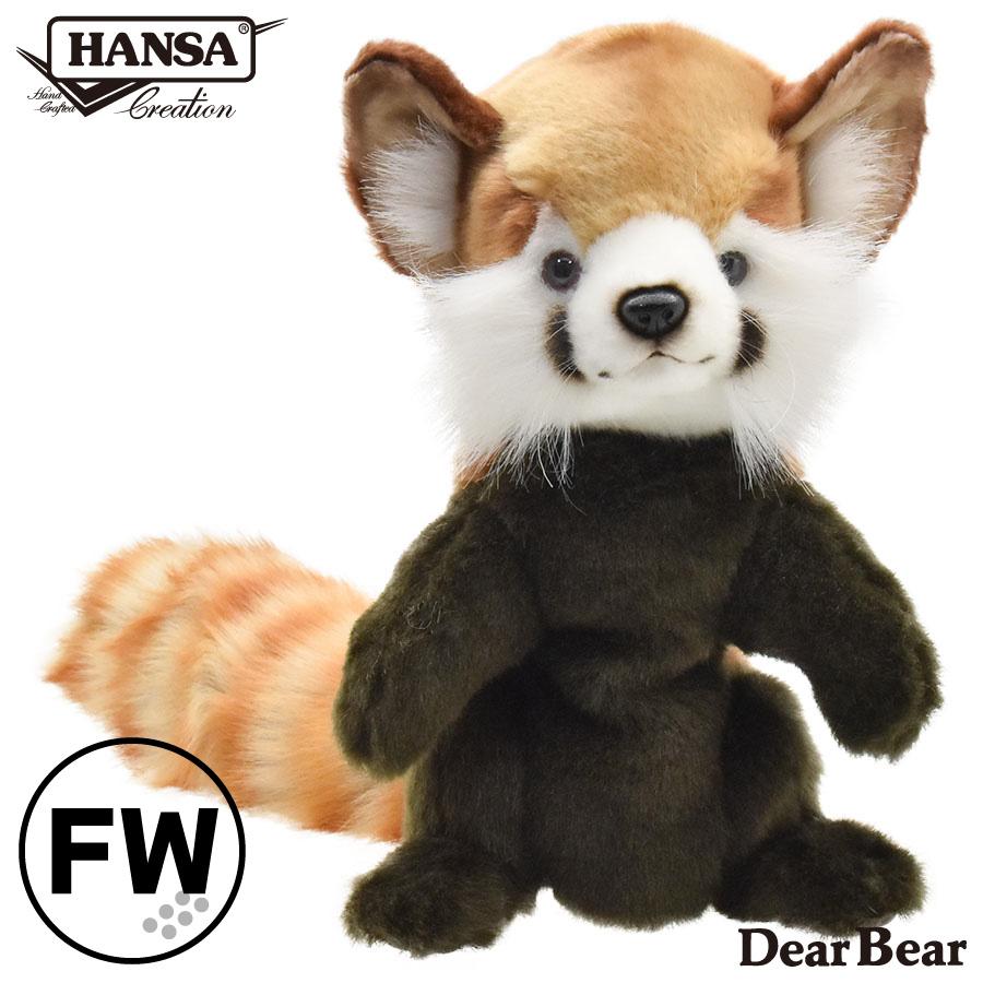 BH8181 ゴルフ ヘッドカバー フェアウェイウッド レッサーパンダ HANSA　れっさーぱんだ 小熊猫 リアル | HANSA（ぬいぐるみ）
