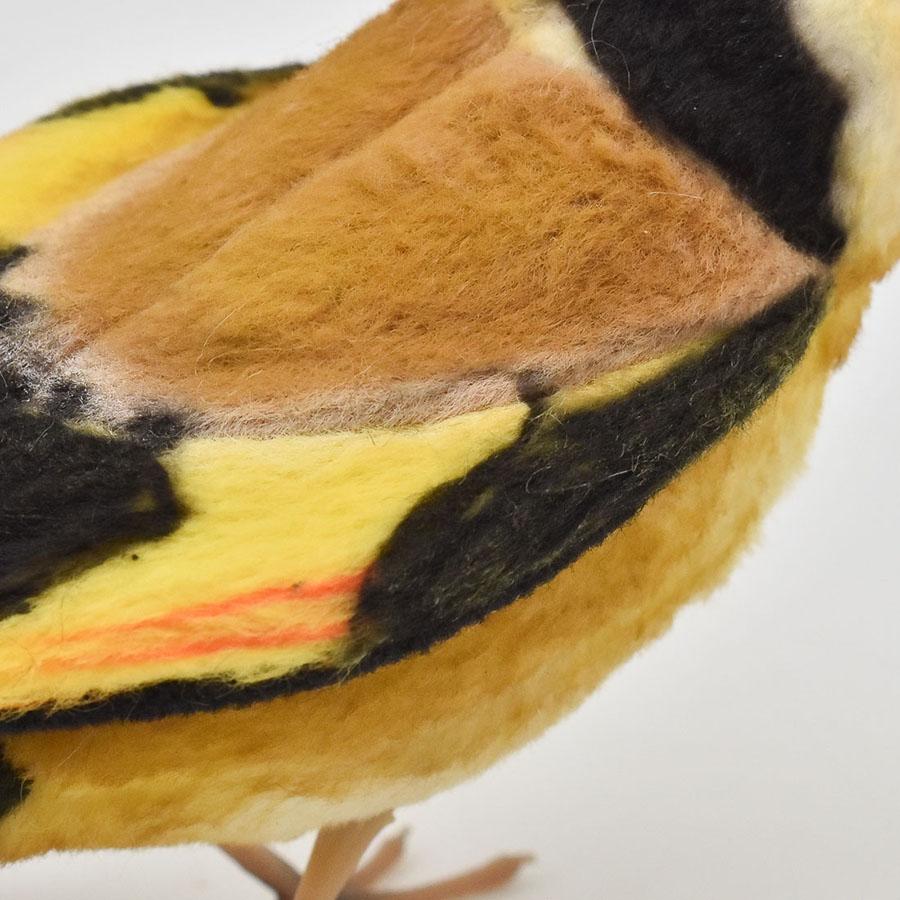 BH8208 ゴシキヒワ HANSA　ごしきひわ とり トリ 鳥 ぬいぐるみ リアル 爆買 母の日 | HANSA（ぬいぐるみ） | 06