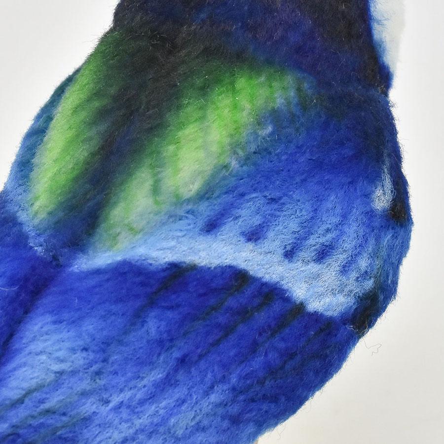 BH8210 アオガラ HANSA　あおがら とり トリ 鳥 ぬいぐるみ リアル | HANSA（ぬいぐるみ） | 06