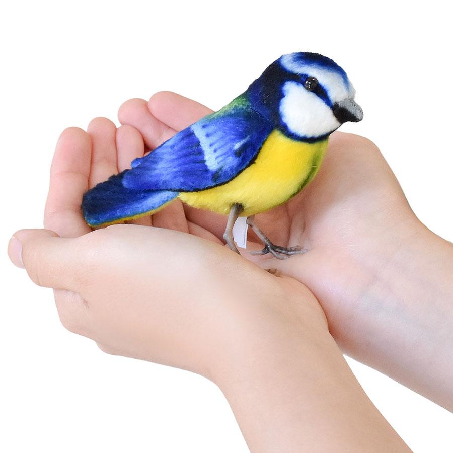 カラフルな動物デザイン バングル HANSA（ぬいぐるみ） BH8210 アオガラ HANSA あおがら とり トリ