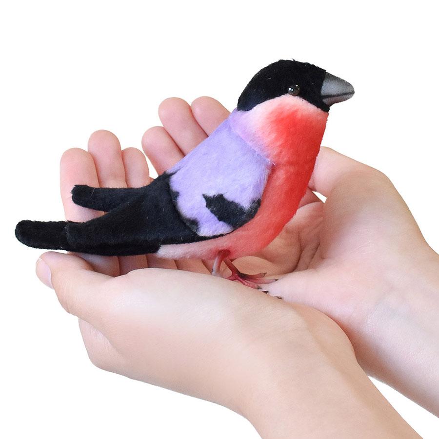 BH8212 ウソ HANSA　うそ とり トリ 鳥 ぬいぐるみ リアル | HANSA（ぬいぐるみ） | 07