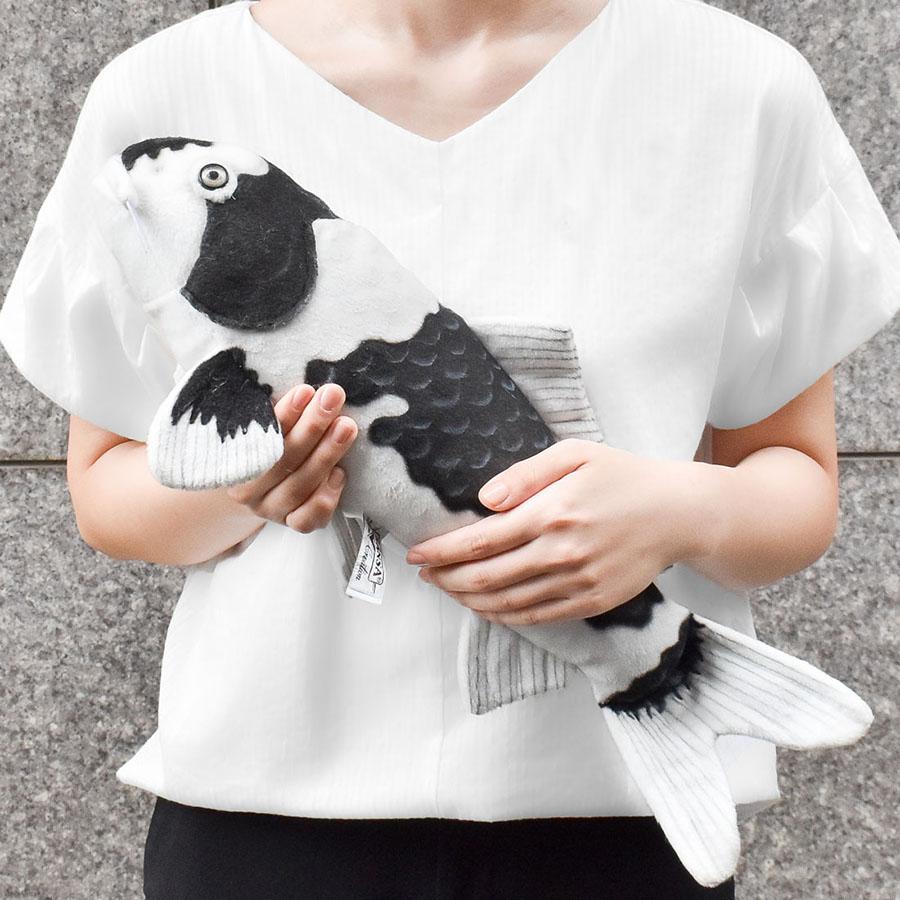 BH8282 錦鯉 白写り HANSA　にしきごい こい 鯉 さかな サカナ 魚 ぬいぐるみ リアル | HANSA（ぬいぐるみ） | 06
