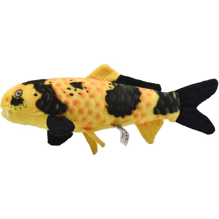 BH8312 錦鯉 黄写り HANSA　にしきごい こい 鯉 さかな サカナ 魚 ぬいぐるみ リアル | HANSA（ぬいぐるみ） | 01
