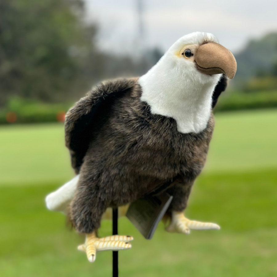 BH8344 ゴルフ ヘッドカバー ドライバー イーグル HANSA　いーぐる 白頭鷲 ハクトウワシ はくとうわし とり トリ 鳥 リアル | HANSA（ぬいぐるみ） | 01