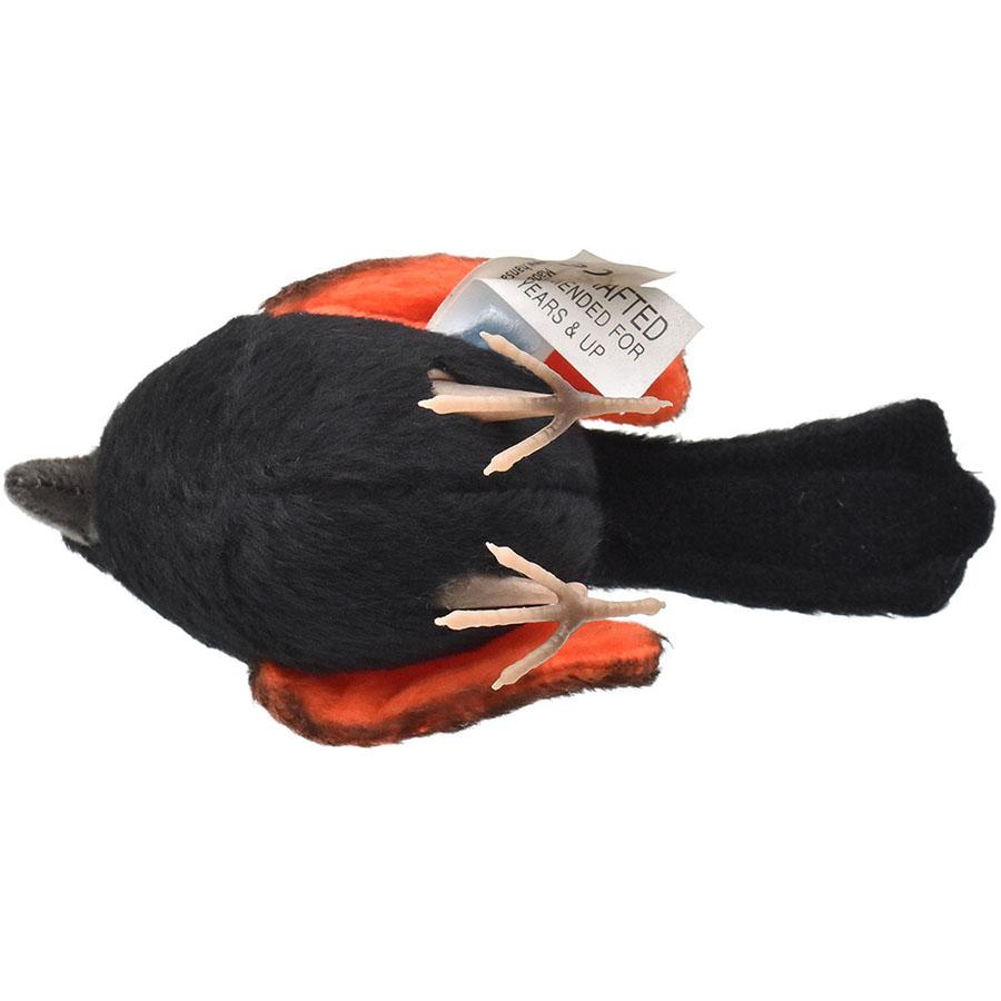 BH8411 セアカオーストラリアムシクイ HANSA　せあかおーすとらりあむしくい とり トリ 鳥 ぬいぐるみ リアル | HANSA（ぬいぐるみ） | 03