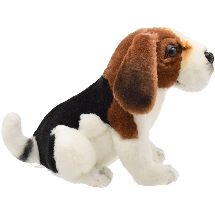 BH8420 ティーカップ ビーグル HANSA　びーぐる いぬ イヌ 犬 ぬいぐるみ リアル | HANSA（ぬいぐるみ） | 01