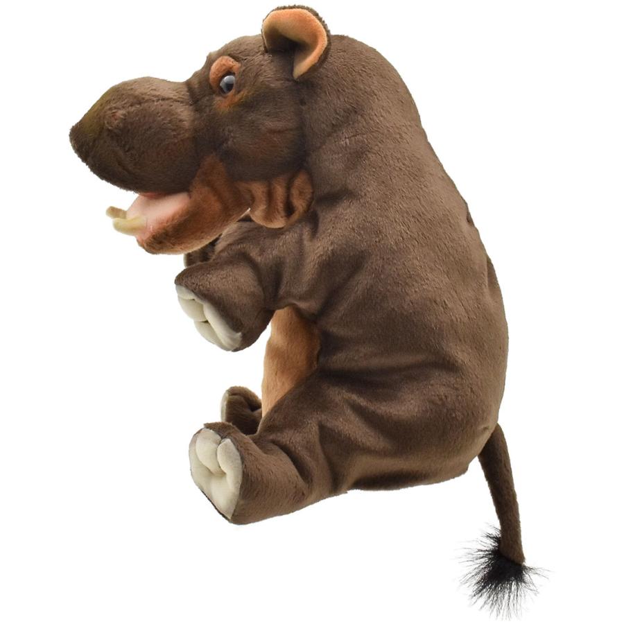 BH8461 カバ ハンドパペット HANSA　かば 河馬 リアル | HANSA（ぬいぐるみ） | 01