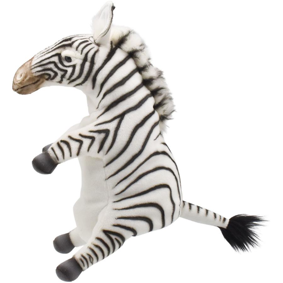 BH8470 シマウマ ハンドパペット HANSA　しまうま 縞馬 リアル | HANSA（ぬいぐるみ） | 01