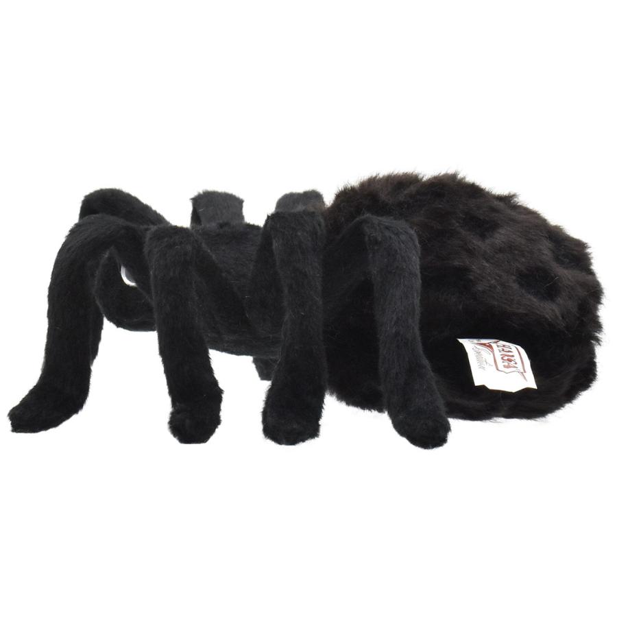 BH8489 ブラックタランチュラ HANSA　たらんちゅら くも クモ 蜘蛛 くろ 黒 ぬいぐるみ リアル ハロウィン | HANSA（ぬいぐるみ） | 01