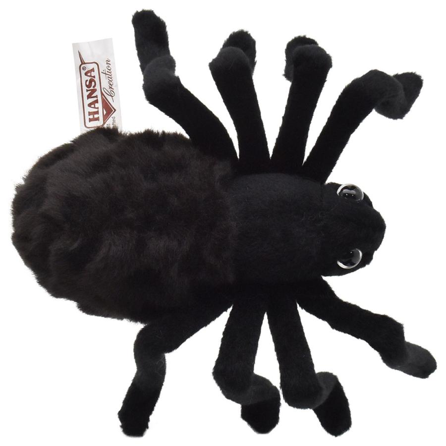 BH8489 ブラックタランチュラ HANSA　たらんちゅら くも クモ 蜘蛛 くろ 黒 ぬいぐるみ リアル ハロウィン | HANSA（ぬいぐるみ） | 03