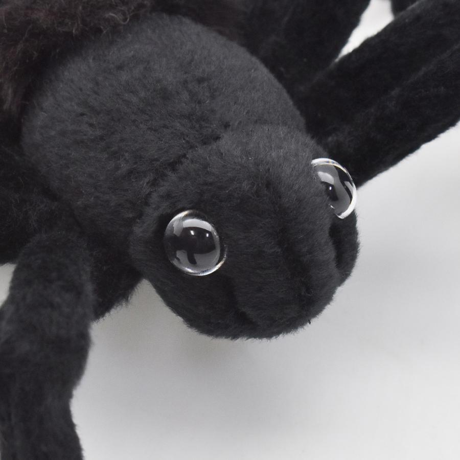 BH8489 ブラックタランチュラ HANSA　たらんちゅら くも クモ 蜘蛛 くろ 黒 ぬいぐるみ リアル ハロウィン | HANSA（ぬいぐるみ） | 05