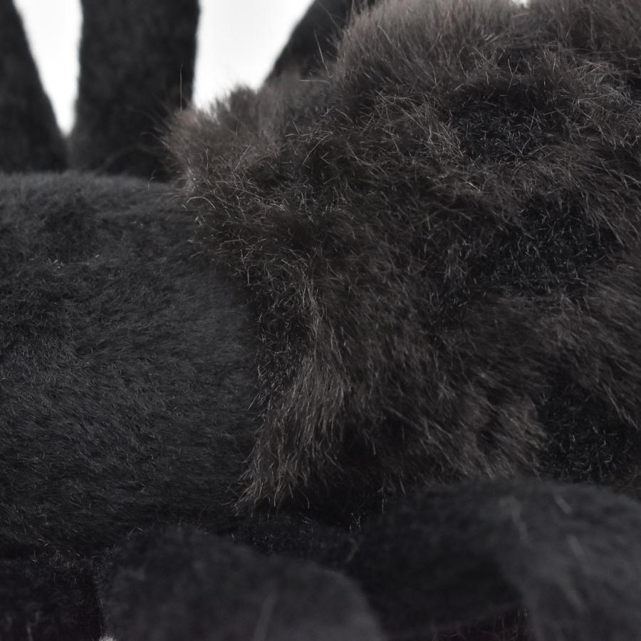 BH8489 ブラックタランチュラ HANSA　たらんちゅら くも クモ 蜘蛛 くろ 黒 ぬいぐるみ リアル ハロウィン | HANSA（ぬいぐるみ） | 06