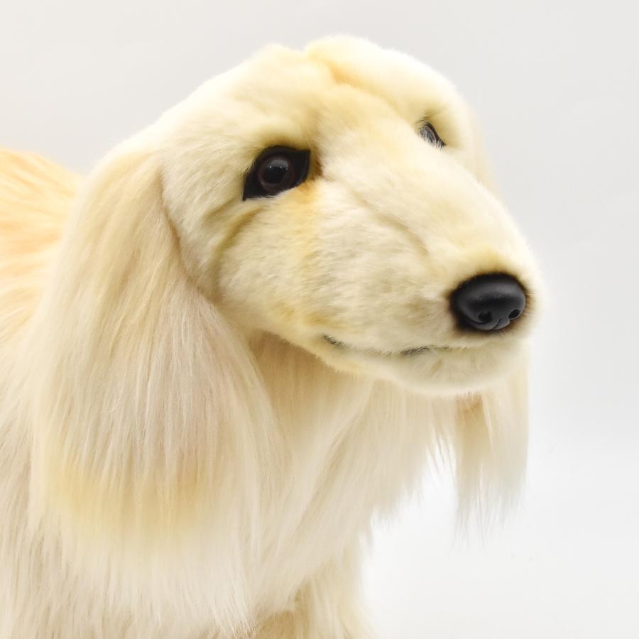 HANSA BH8510 ミニチュアダックスフンド ロングヘア イエロー みにちゅ