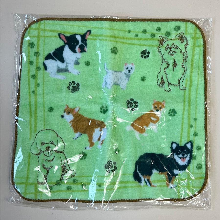 Animal Friends（アニマルフレンズ） ミニタオル イヌ 動物 ハンカチ