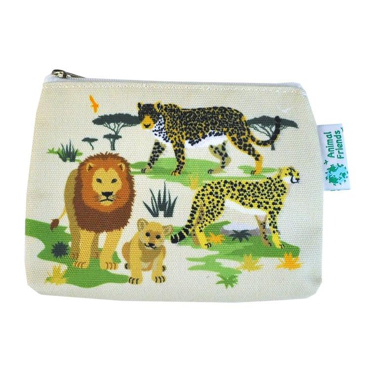 アニマルフレンズ カラーキャンバスミニポーチ サファリ かわいい 動物 文房具 プレゼント ギフト B Dear Bear 通販 Yahoo ショッピング