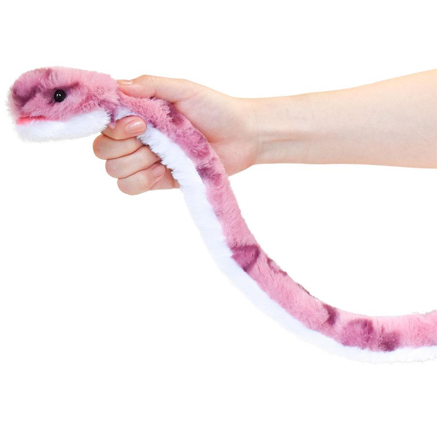 Animal Friends（アニマルフレンズ） ぬいぐるみ ヘビ 1 ピンク 全長約