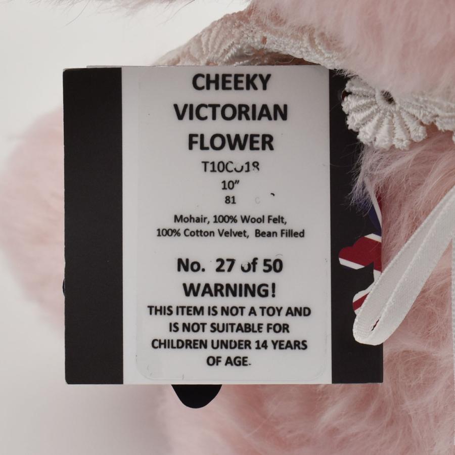 テディベア メリーソート チーキー ビクトリアンフラワー シリアルNo.27 限定 ぬいぐるみ ブランド イギリス プレゼント ギフト 