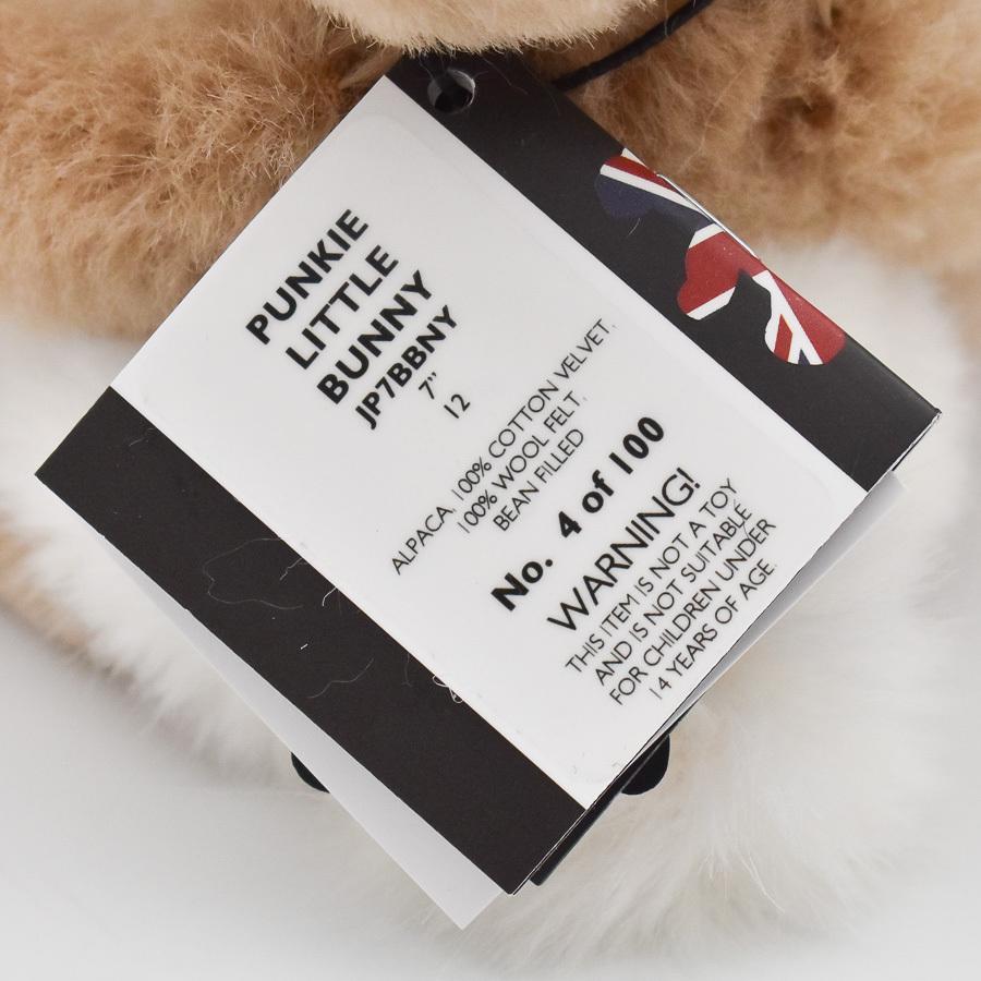 テディベア メリーソート パンキーリトルバニー No.4 限定100体 ぼうしパンツ着脱可能 ぬいぐるみ イギリス クリスマス プレゼント ギフト 限定100体