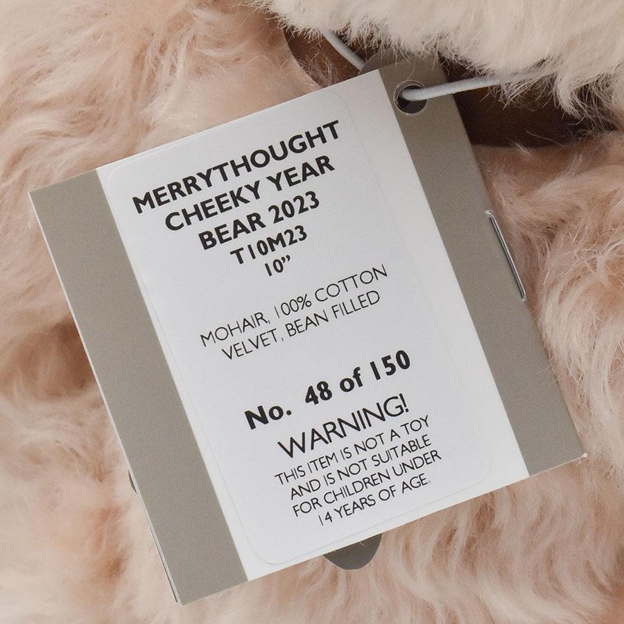 MERRYTHOUGHT（メリーソート） テディベア チーキーイヤーベア2023 No