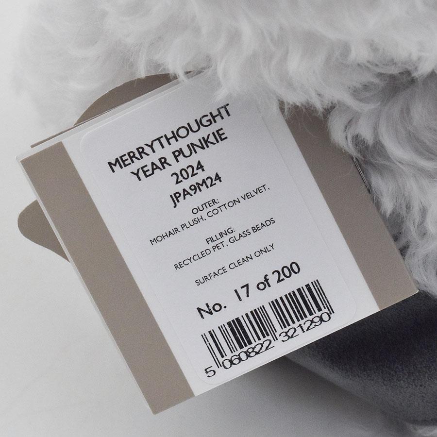 MERRYTHOUGHT（メリーソート） テディベア パンキーイヤーベア2024 No