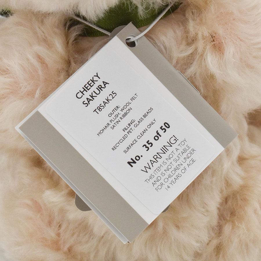 MERRYTHOUGHT（メリーソート） テディベア チーキーサクラ 2025 No.35