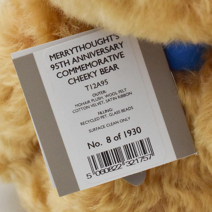 MERRYTHOUGHT（メリーソート） テディベア 95th アニバーサリー