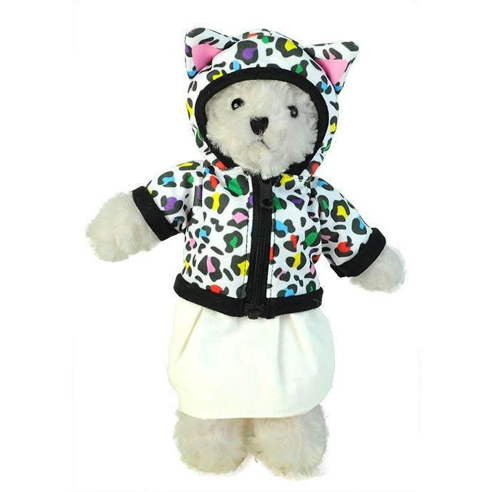 Bear Wear（ベアウェア） ぬいぐるみ 洋服 パーカー レオパード M 春夏