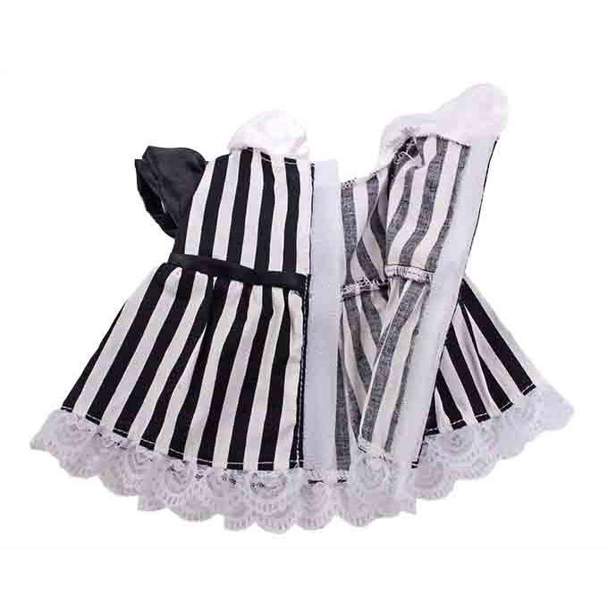べアウェア ワンピース ストライプ Ss ぬいぐるみ 服 洋服 衣装 コスチューム 着せ替え プレゼント ギフト Lss Dear Bear 通販 Yahoo ショッピング