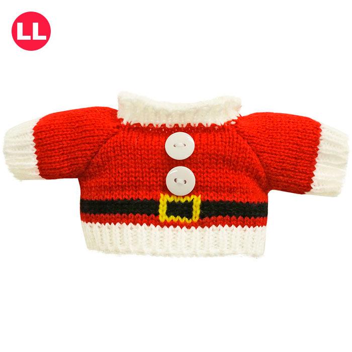 Bear Wear（ベアウェア） ぬいぐるみ 洋服 キャップ＆セーター サンタ