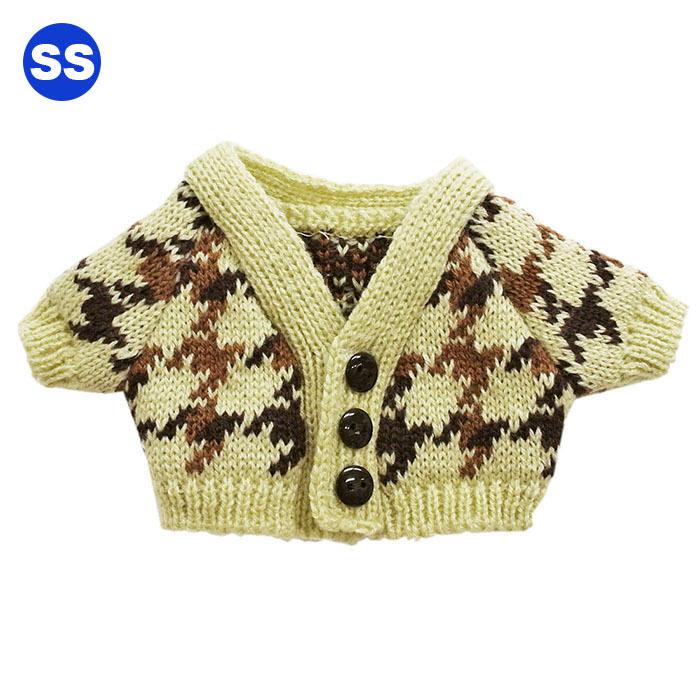 べアウェア ニットカーディガン チドリ ｓｓ ぬいぐるみ 服 洋服 ぬい クリスマス プレゼント Lss Dear Bear 通販 Yahoo ショッピング