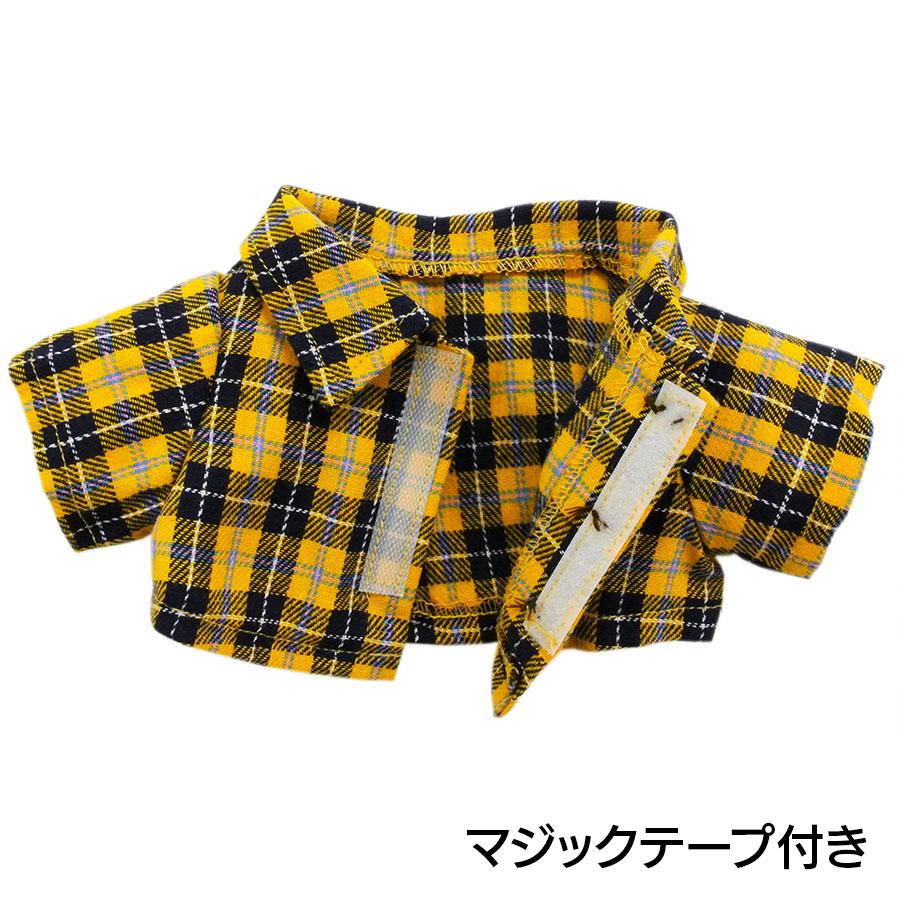 Bear Wear（ベアウェア） ぬいぐるみ 洋服 シャツ チェック S 秋冬22