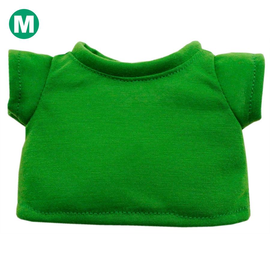 ！即購入可！　ぬい　衣装　緑 Bear Wear（ベアウェア） ぬいぐるみ 洋服 カラーTシャツ グリーン M
