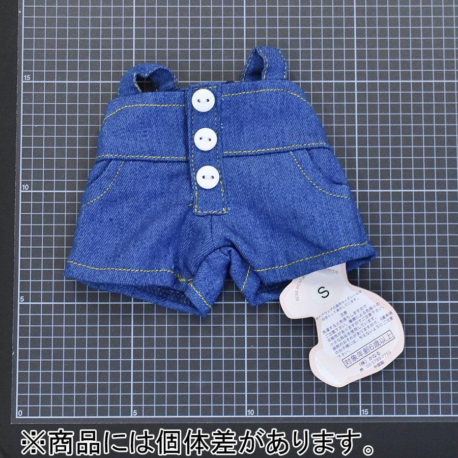 Bear Wear ぬいぐるみ 洋服 デニムライク オーバーオール S 秋冬23 