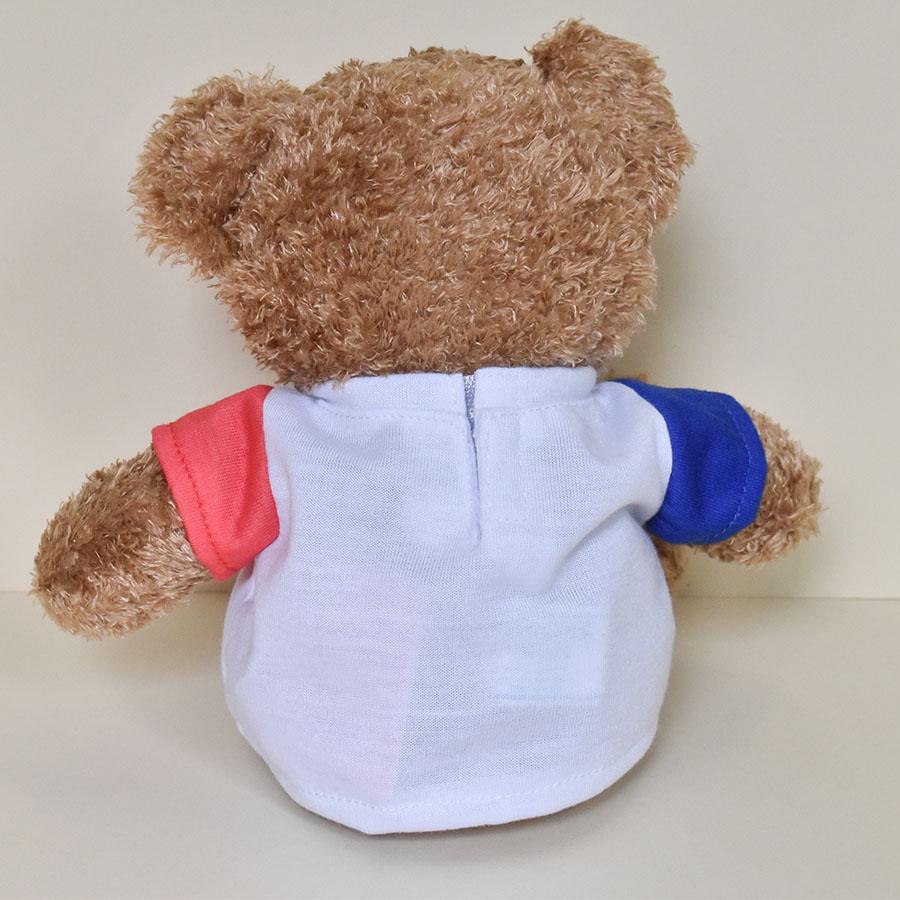 Bear Wear ぬいぐるみ 洋服 Tシャツ パリ LL 春夏24 ベアウェア Bear Wear ぬいぐるみ 洋服 Tシャツ パリ LL 春夏24 ベアウェア
