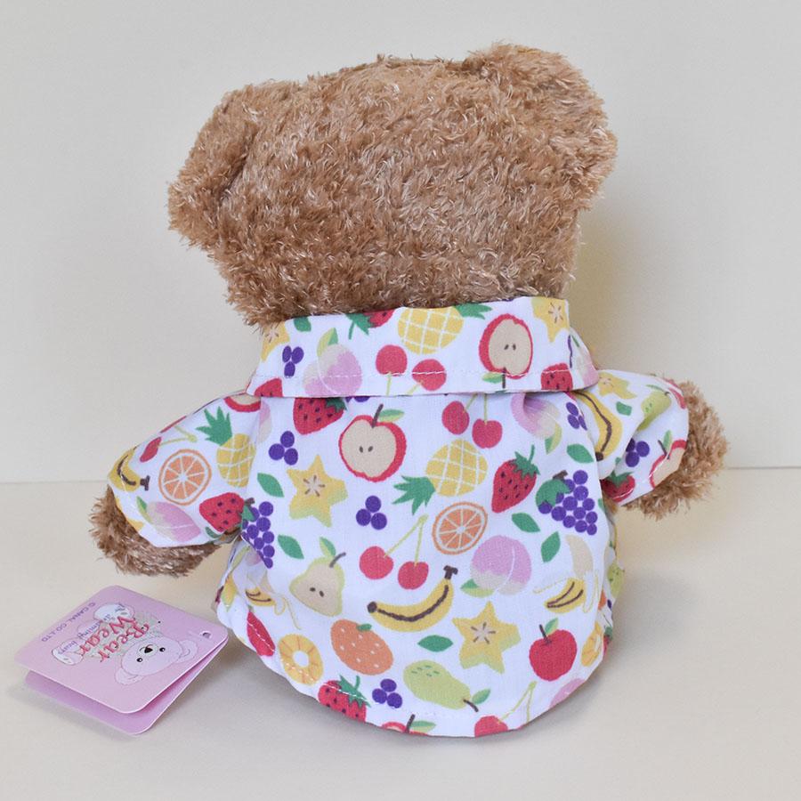Bear Wear（ベアウェア） ぬいぐるみ 洋服 シャツ フルーツ M 春夏24