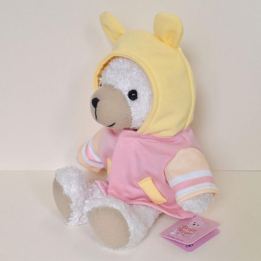 Bear Wear（ベアウェア） ぬいぐるみ 洋服 パーカー ベア イエロー