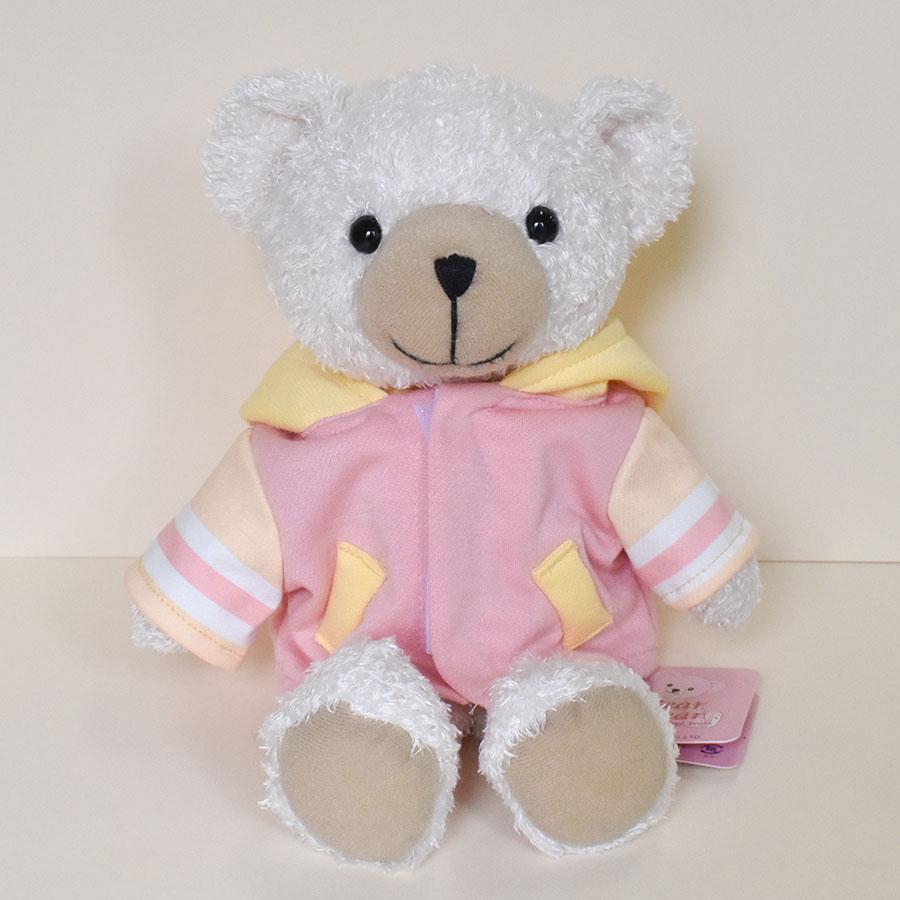 Bear Wear（ベアウェア） ぬいぐるみ 洋服 パーカー ベア イエロー